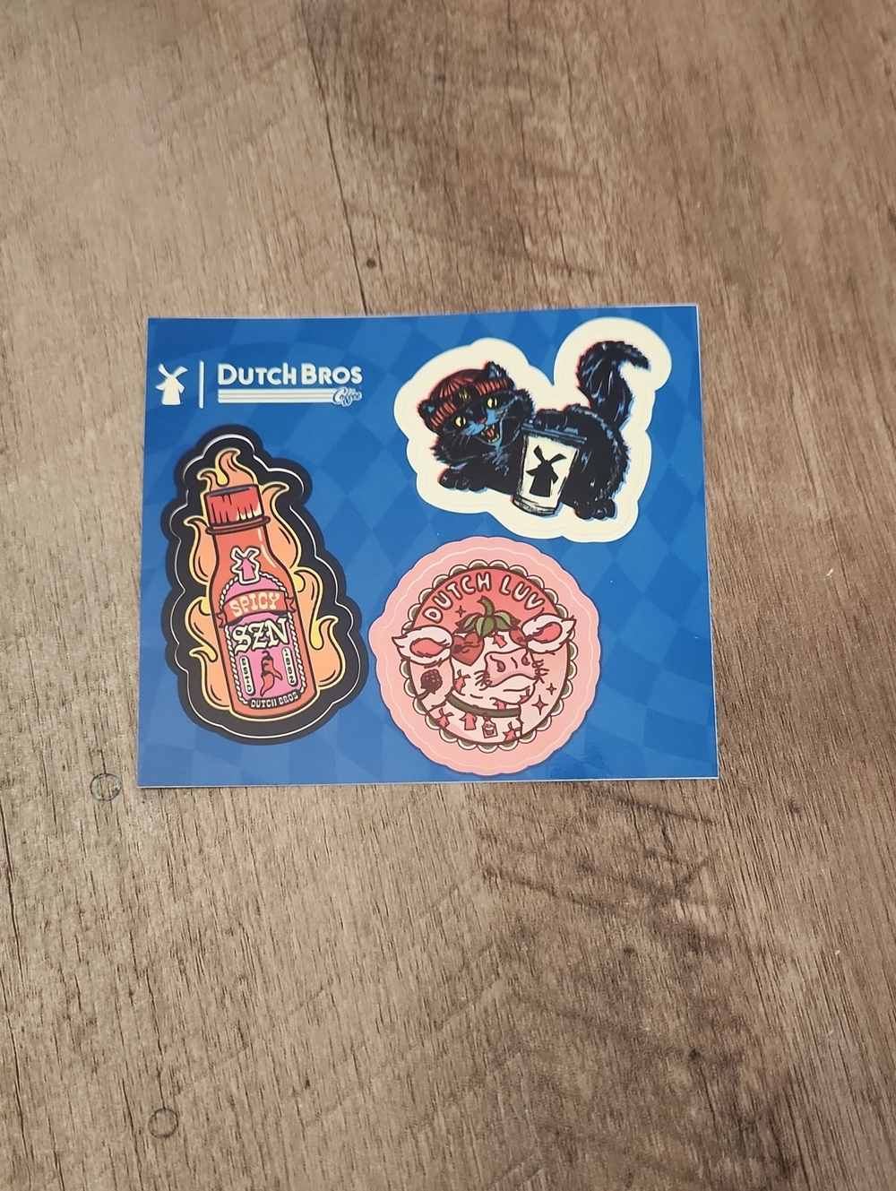Dutch Bros Sticker Sheet